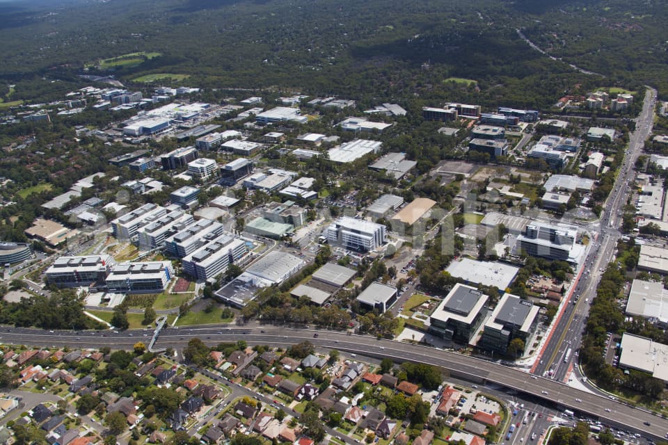 Aerial Image of Macquarie Park, New South Wales