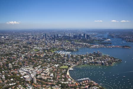 Aerial Image of DOUBLE BAY TO CBD