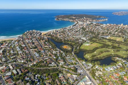 Aerial Image of QUEENSCLIFF