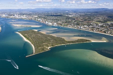 Aerial Image of AERIAL PHOTO WAVE BREAK ISLAND