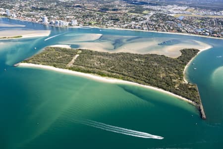 Aerial Image of AERIAL PHOTO WAVE BREAK ISLAND