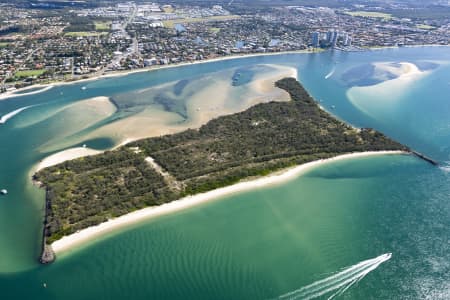 Aerial Image of AERIAL PHOTO WAVE BREAK ISLAND