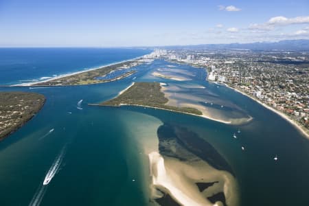 Aerial Image of AERIAL PHOTO WAVE BREAK ISLAND