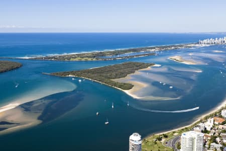 Aerial Image of AERIAL PHOTO WAVE BREAK ISLAND