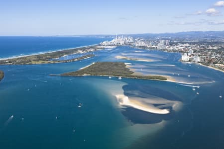 Aerial Image of AERIAL PHOTO WAVE BREAK ISLAND