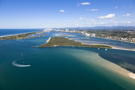 Aerial Image of AERIAL PHOTO WAVE BREAK ISLAND