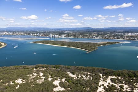 Aerial Image of AERIAL PHOTO WAVE BREAK ISLAND