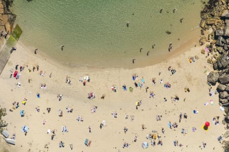 Aerial Image of SHELLY BEACH MANLY