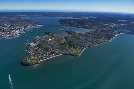 Aerial Image of DEVONPORT LOOKING WEST