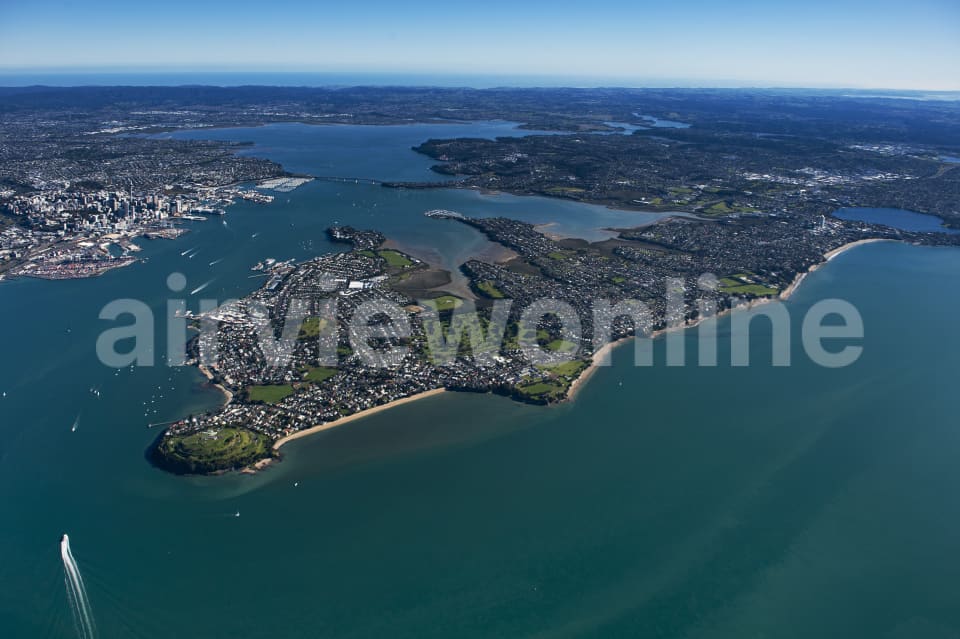 Aerial Image of Devonport Looking West