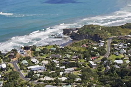 Aerial Image of MURIWAI COAST LINE