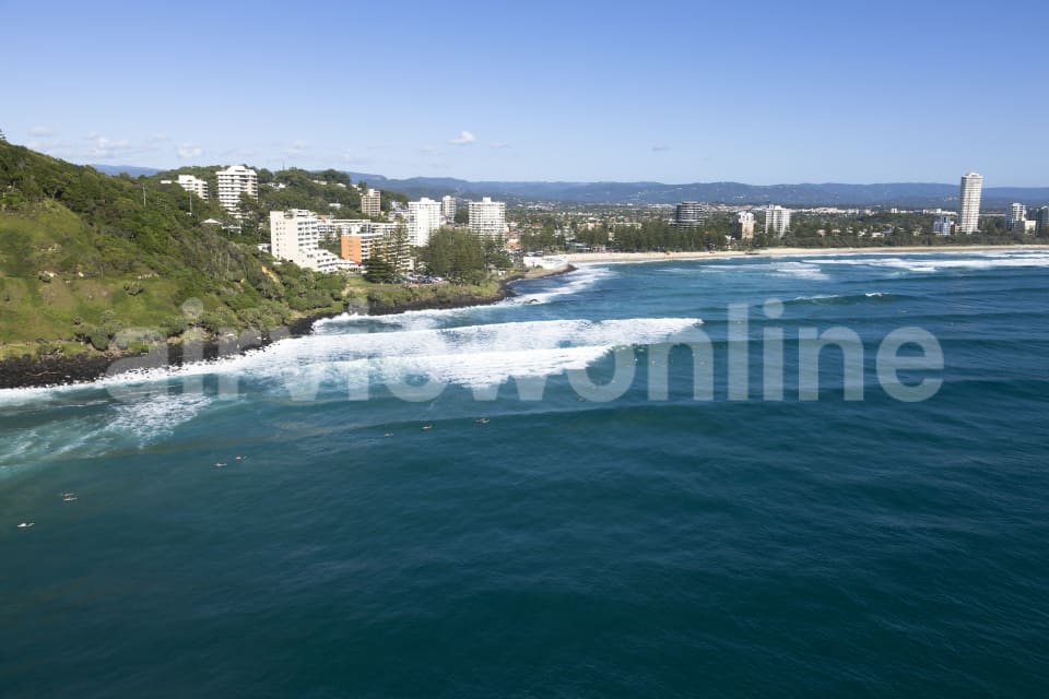 Aerial Image of Aerial Photo Burleigh Heads