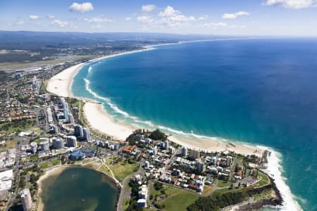 Aerial Image of AERIAL PHOTO COOLANGATTA