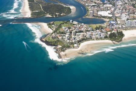 Aerial Image of AERIAL PHOTO COOLANGATTA