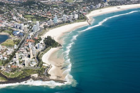 Aerial Image of AERIAL PHOTO COOLANGATTA