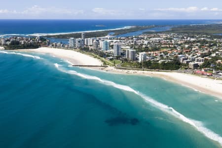 Aerial Image of AERIAL PHOTO COOLANGATTA