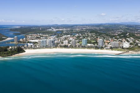 Aerial Image of AERIAL PHOTO COOLANGATTA