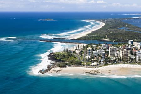Aerial Image of AERIAL PHOTO COOLANGATTA