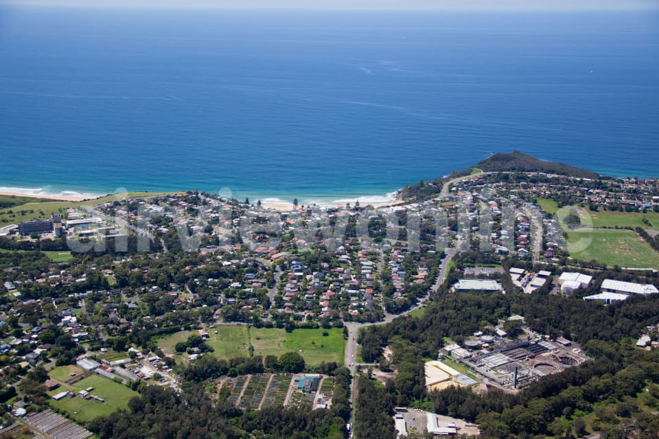 Aerial Image of Warriewood to Mona Vale