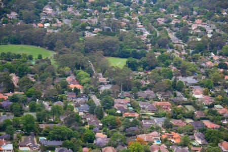 Aerial Image of EASTERN ROAD TURRAMURRA