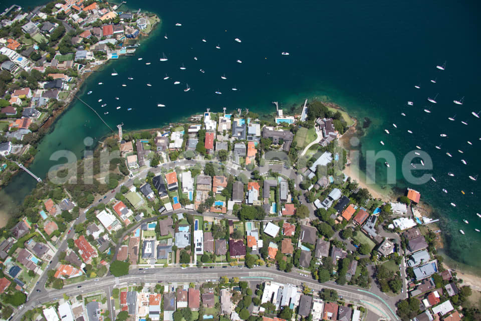 Aerial Image of The Crescent Vaucluse