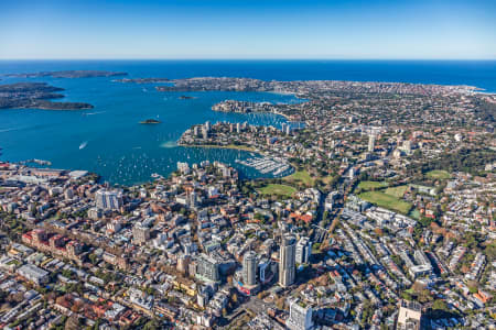 Aerial Image of POTTS POINT