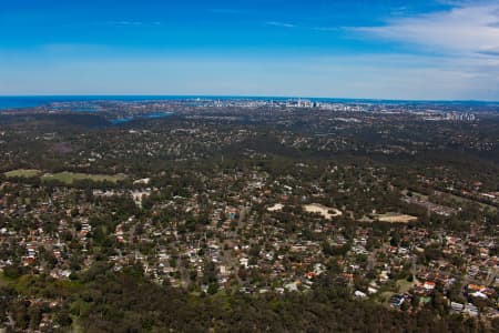 Aerial Image of BELROSE TO THE CITY