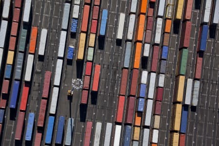 Aerial Image of SHIPPING CONTAINERS