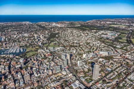 Aerial Image of POTTS POINT