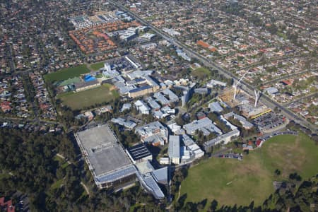 Aerial Image of DEAKIN UNIVERSITY, BURWOOD