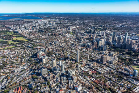 Aerial Image of POTTS POINT