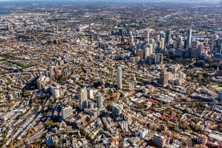 Aerial Image of POTTS POINT