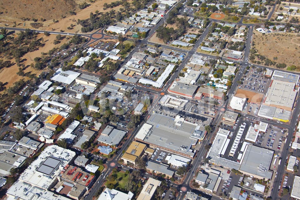 Aerial Image of Alice City Centre