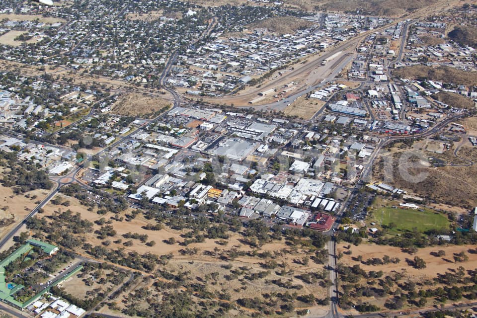Aerial Image of Alice City Centre