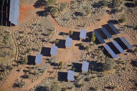 Aerial Image of SOLAR PANELS