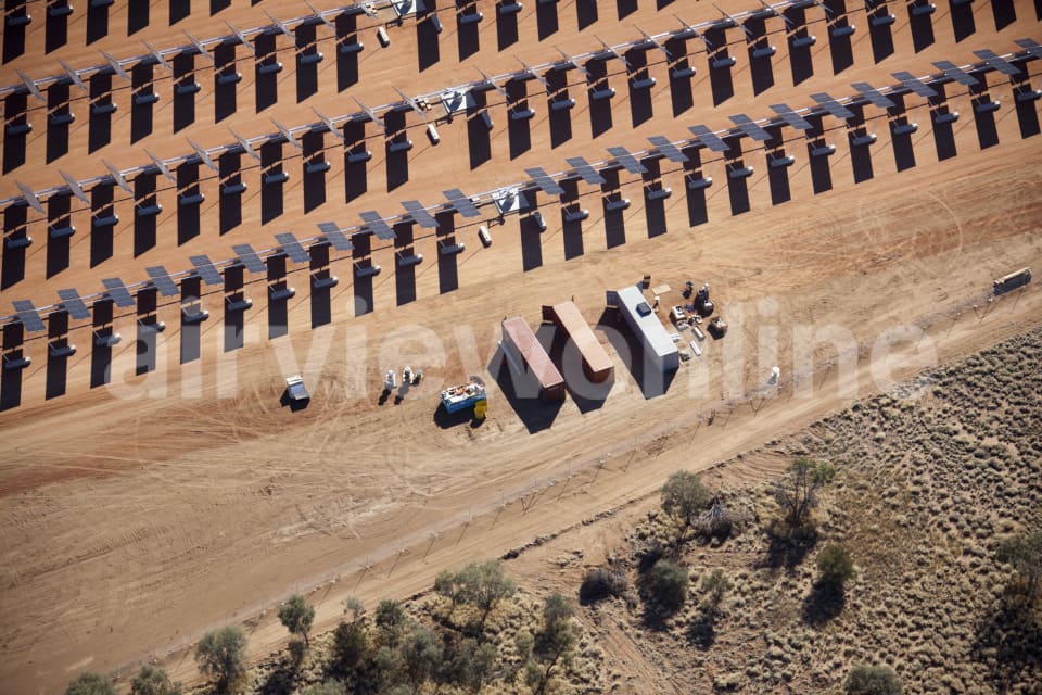 Aerial Image of Solar Panels