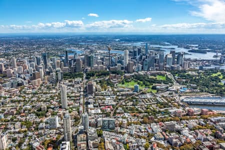 Aerial Image of POTTS POINT