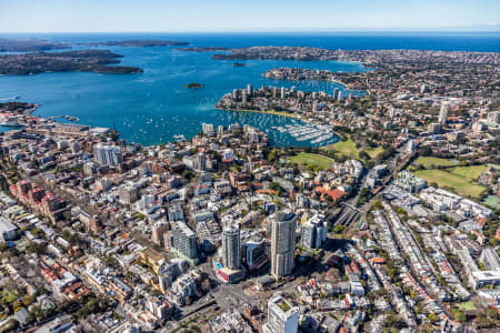 Aerial Image of POTTS POINT