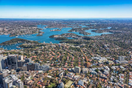 Aerial Image of NORTH SYDNEY