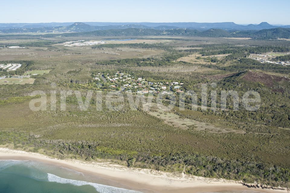 Aerial Image of Coolum Beach