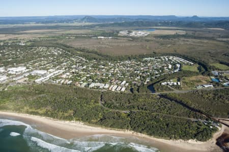 Aerial Image of COOLUM BEACH