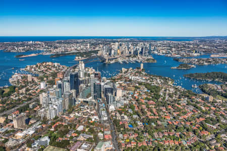 Aerial Image of NORTH SYDNEY