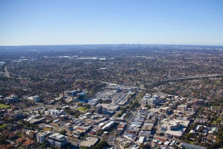 Aerial Image of BANKSTOWN CBD