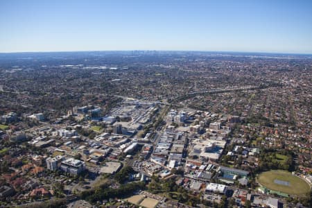 Aerial Image of BANKSTOWN CBD