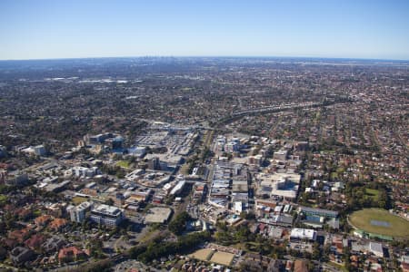 Aerial Image of BANKSTOWN CBD