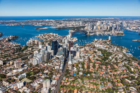 Aerial Image of NORTH SYDNEY