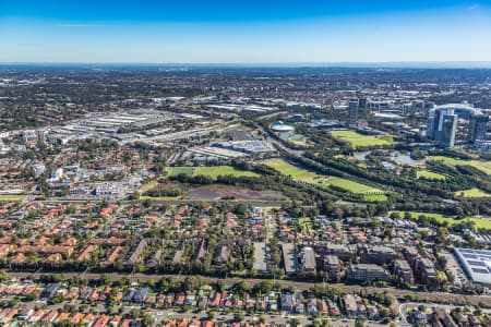 Aerial Image of NORTH STRATHFIELD