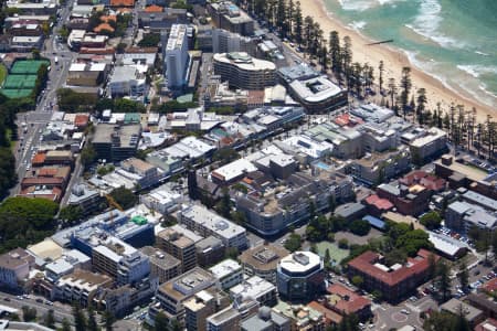 Aerial Image of MANLY CORSO AND CBD