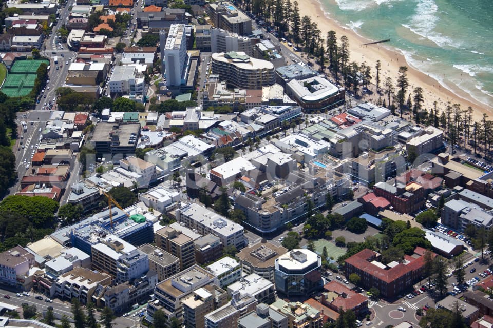 Aerial Image of Manly Corso and CBD