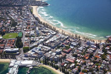 Aerial Image of MANLY CORSO AND CBD